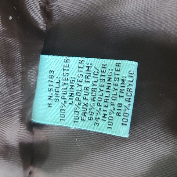 Brown sleeveless puffer vest medium - Picture 8 of 9